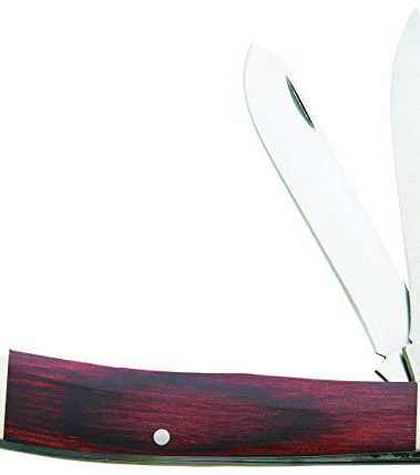 Bear & Son - MANUAL - 3.25" - Clip Point, Spey - 440 Stainless Steel - Rosewood - Nickel-Silver Bolsters - 254R