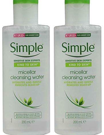 Simple Micellar Cleansing Water, 6.7 Ounce (2 Pack)