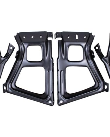 MOTOKU Rear Driver and Passenger Side Step Bumper Bracket kit for Ram 1500 2009-2018, Ram 1500 Classic 2019-2024, Ram 2500 2010-2018, Ram 3500 2010-2018