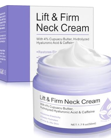 Tooffi Neck Firming Cream - New Neck Cream - Neck Tightening Cream - Neck Firming Cream Tightening Lifting Sagging Skin - Tighten and Lift Neck Cream for Crepey Skin, Skin Care Moisturizer Face Cream