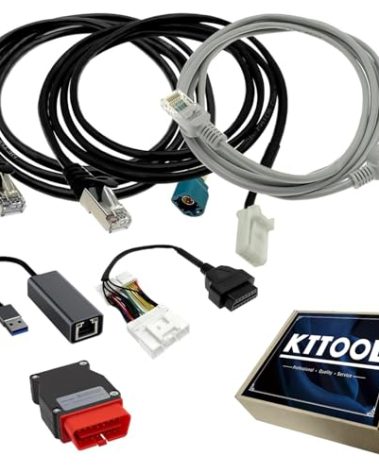 KTTOOL 6 Pcs Diagnostic Cables Set for Tesla Model S 3 X Y, USB OBD2 Diagnostic Tools Adapter, with OBDII Adapter Harness 1013230-00-A, 1137658-00-C, 1930388-00-A
