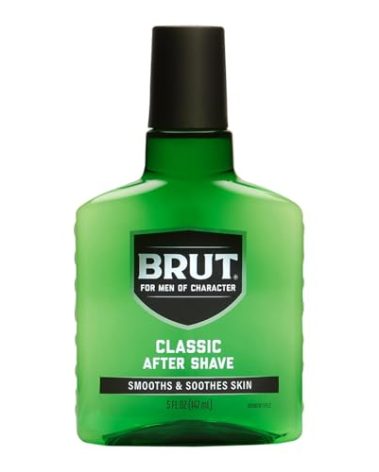 Brut Classic After Shave for Men - Absorbs Quickly to Clean and Tone Skin for a Refreshing Feel - Mens Aftershave with Iconic Masculine Scent - 5 oz