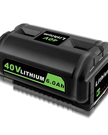 ADVNOVO 40V 6000mAh Lithium-ion Battery Replacement for Ryobi 40-Volt Collection Cordless Power Tools OP4040 OP4026 OP4030 OP4050 OP4060A Compatible with Ryobi 40V Battery