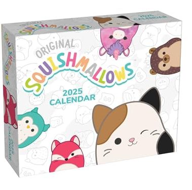 Squishmallows 2025 Day-to-Day Calendar