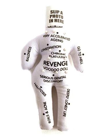 Diabolical Gifts DP0494 Revenge Voodoo Doll Joke Novelty Gift Present