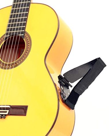 Tenor TPGS+ Professional Ergonomic Guitar Rest, Guitar Lifter, Guitar Foot Stool, Footstool Strap, Professional Posa Guitar Support for Classical, Flamenco, Acoustic or Arch Top Guitar Players.