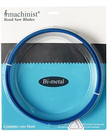 Imachinist S933414 M42 93" X 3/4" X 10/14tpi Bi-Metal Metal Cutting Band Saw Blades