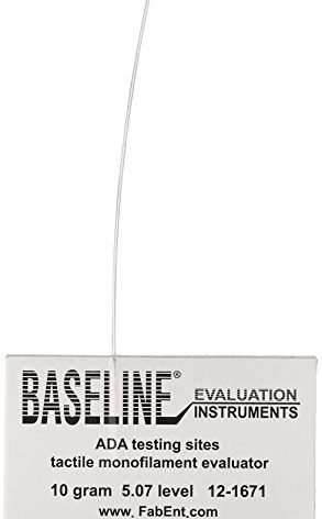 Baseline 12-1671-40 Tactile Monofilament, LEAP Program, Disposable, 5.07 to 10 gram (Pack of 40)
