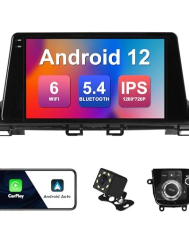 2+32G 9-inch Android 12 Car Stereo for Mazda 3 Axela 2014-2019 IPS Touchscreen Screen Car Radio with Carplay & Android Auto Support Backup Camera GPS FM Navi BT SWC