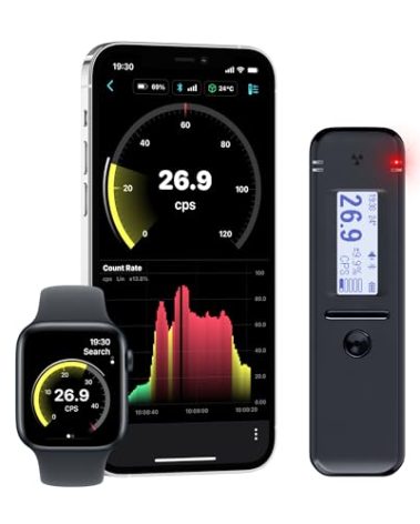 Smart Geiger Counter Radiacode-102 with Free Mobile App. Nuclear Radiation Detector