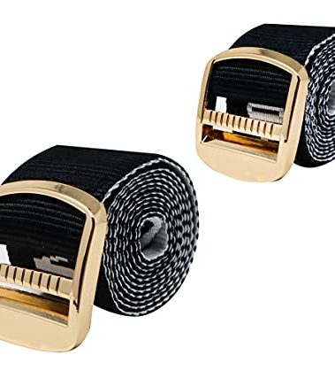 Complete Hand Control - Arm Wrestling Strap Set, Two Pack - 1in + 1.5in Strap, Strong Metal Buckle