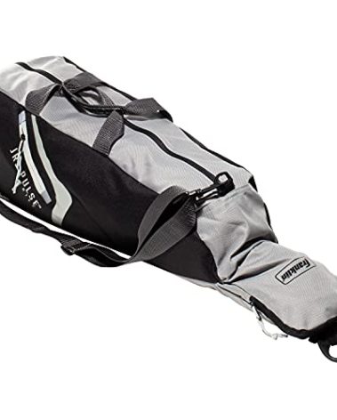 Franklin Sports Youth Baseball Bag - JR3 Junior Kids Bat Bag for Teeball, Baseball + Softball - Boys + Girls Equipment - Black/Gray