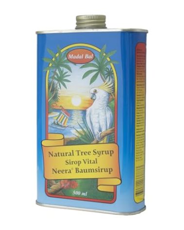 Neera Natural Madal Bal Syrup/Sirope De Savia - Blue - 1000 ml - Master Cleanse Diet with Maple Syrup - Natural 7 Day Detox Cleanse