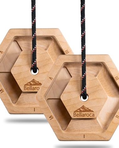 Bellaroca® | Climbing Hangboard, Portable Fingerboards for Climbing Training, Professional Climbing Boards for Finger Strenght in Rock Climbing and Bouldering