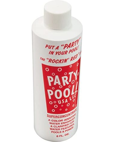 Party Pool LLC Color Additive Rockin Red, 8 Ounce