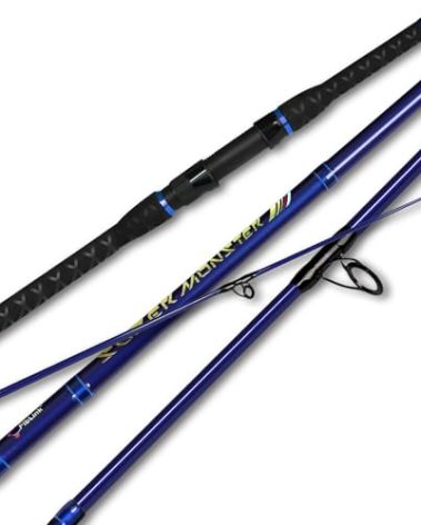 Fiblink Surf Spinning Fishing Rod Carbon Fiber Travel Fishing Rod(11-Feet & 12-Feet & 13-Feet & 15-Feet) (Spin - 13' - 3Piece)