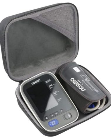 co2CREA Hard Case for OMRON 10 Series Upper Arm Blood Pressure Monitor Cuff BP785N / BP786 / BP786N, Portable Travel Case Replacement