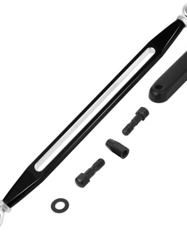 AILMOTO Black Shift Linkage, Shift Rod Compatible for Harley Davidson 1986-2024 Street Glide, Electra Glide, Road King, Road Glide, Tri Glide, Softail