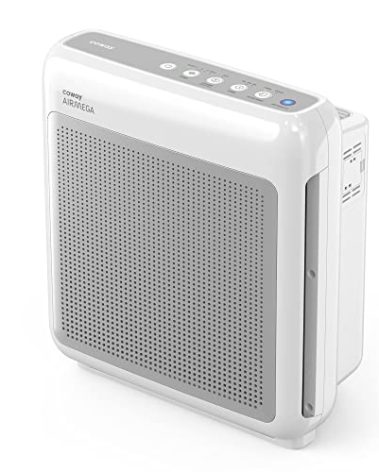COWAY Air Purifiers for Home Up to 1,748ft², True HEPA Filter for Smoke, Allergies, Pet Dander, Odor, Air Quality Monitor, Auto&Eco Mode, Timer, Filter Indicator, 3yr Warranty, 200M, White