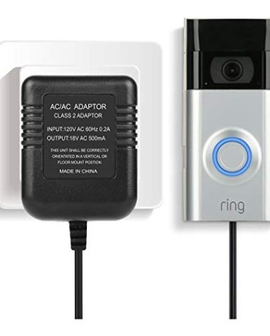 Power Adapter, Power Supply for The Video Doorbell, Video Doorbell 2 & Video Doorbell Pro, Power Supply, Adapter, Battery Charger
