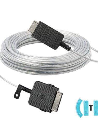 VG-SOCR15/ZA 15m One Invisible Connect Cable Compatible with Samsung QN43''-85'' The Frame TV LS03R LS03A LS03B LS03C LS03D QN65Q90RAFXZA QN43LS03RAFXZA QN65LS03DAFXZA QN75LS03AAFXZA