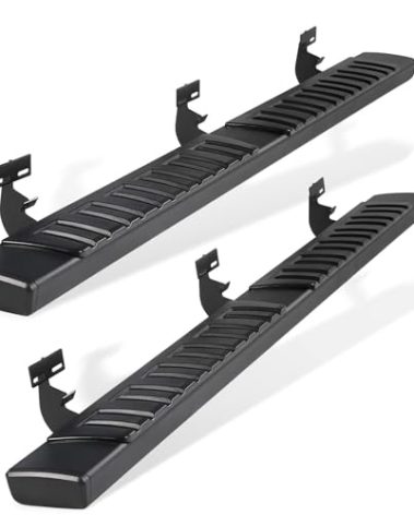 6 Inches Crew Cab Running Boards for 2009-2018 Dodge ram 1500, 2019-2025 Ram 1500 Classic Body Style(NOT for New Body), 2010-2025 Ram 2500 3500 Black Aluminum Alloy Side Step Nerf Bars Side Bars