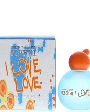 MOSCHINO I Love Love By Moschino For Women. Miniature Eau De Toilette, blue, 5 Ml.
