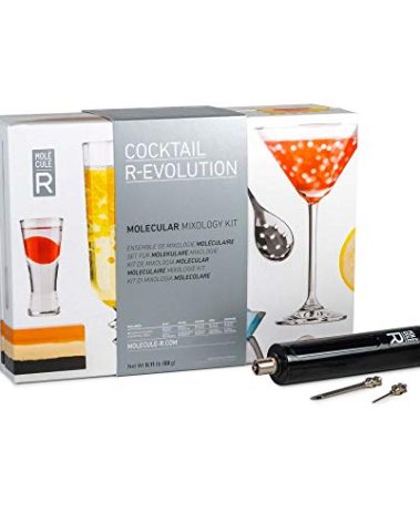 Molecule-R - Molecular Gastronomy Cocktail Kit + Free Culinary Syringe - COCKTAIL R-EVOLUTION