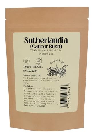 RAZARCO Sutherlandia frutescens Cancer Bush Herbal Tea - Immune Support & Metabolic Booster