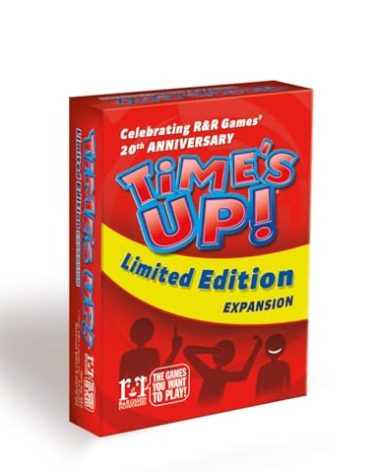 R&R Games Time's UP - Limited Edition Expansion Family Game, Ideal for Adults, Charades Card Play, Pack 1