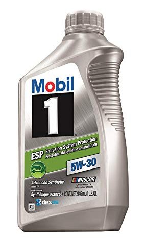 Mobil 1 5W-30 ESP Synthetic Motor Oil, 1 Qt (6 pack)