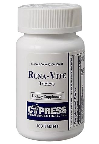 Rena-Vite Tablets, 100 Tablets Per Bottle (3 Bottles)
