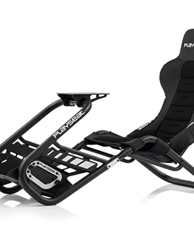 Playseat Trophy Sim Racing Cockpit | High Performance Racing Simulator Cockpit | Supports Direct Drive | Compatible with All Steering Wheels & Pedals on The Market | Supports PC & Console | Black