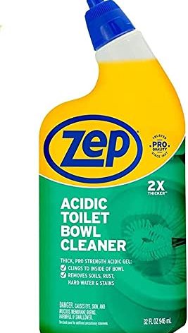 Zep Acidic Toilet Bowl Cleaner, 32 Oz