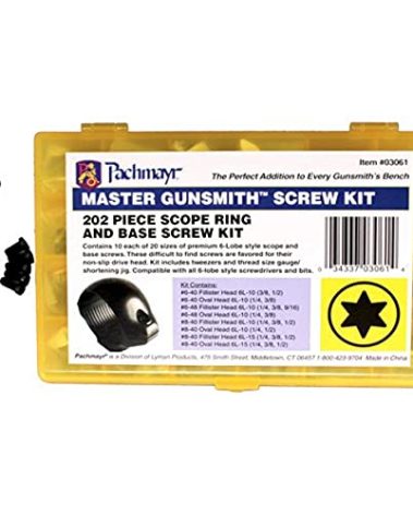 Pachmayr Master Gunsmith Torx-Style Ring and Base Screw Kit