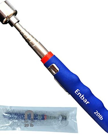 Enbar 20lbs Magnetic Telescoping Pick Up Tool for Small Metal Tools Extendable Extends from 7 to 31 in / 185-762mm,Useful for Hard-to-Reach Picking Tool,for Men, DIY Handyman, Father/Dad, Husband.