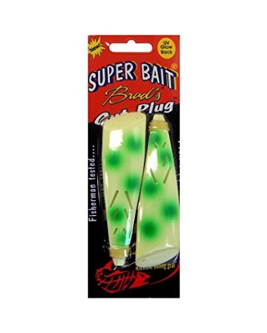 Brad's Super Bait Cut Plug and Mini Cut Plug - 4-Inch, Double Pack, Spotted Cow
