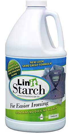 Linit Starch Crisp Classic Finish (64 Oz.) - Liquid Starch For Ironing Clothes/Perfect For Wrinkle Release/Great For Arts & Crafts Projects/Slime, Paper Mache, Silly Putty (408440)