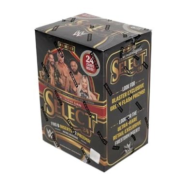 2024 Panini Select WWE Wrestling Hobby Trading Card Blaster 6 Pack Box
