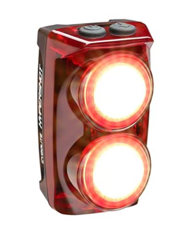 Cygolite Hypershot – 350 Lumen Bike Tail Light– 7 Night & Daytime Modes–User Adjustable Flash Speeds- Compact & Durable–IP64 Water Resistant–Secured Hard Mount–USB Rechargeable–Great for Busy Streets