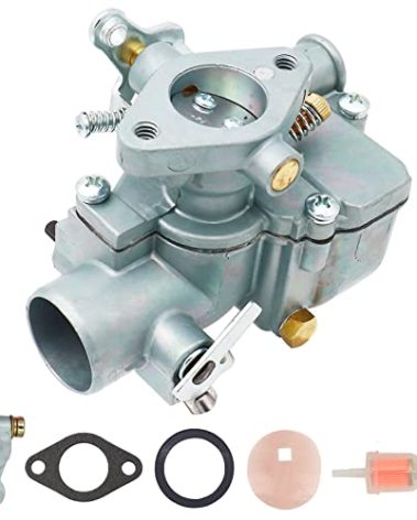 VergasRetor Carburetor 251234R91 fits for Farmall IH Cub Tractor 154 184 185 C60 Early Cub LoBoy Engines SN 312389 with Choke Lever Gasket, OE# 251234R92 71523C92 405004R91