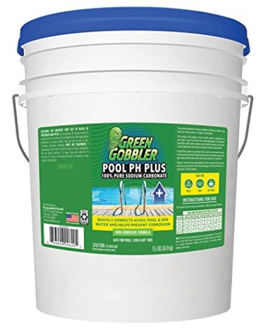 pH Increaser for Hot Tub & Pool | Pure Soda Ash, Sodium Carbonate | 15 lb