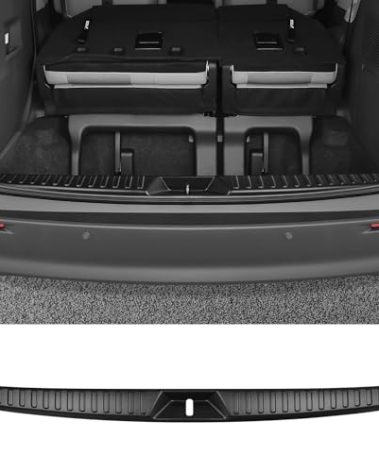 ZZEQYG Interior Rear Bumper Protector ABS Material for Toyota Sienna 2021 2022 2023 2024 2025 Accessories Rear Bumper Guard Trunk Sill Protector