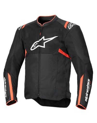 Alpinestars T-Sps Air V2 Jacket 2XL, Black/Red Fluo
