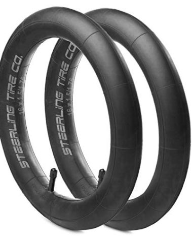 16 x 1.75 Stroller Tire HEAVY DUTY Thorn Resistant Inner Tube for All BOB Revolution Strollers, Sport Utility, Ironman & Alterrain [2-Pack] The Best BOB Stroller Tire Replacement by Steerling Tire Co.
