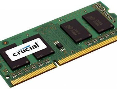 Crucial 2GB, 204-pin SODIMM, DDR3 PC3-12800,