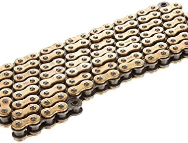 DID (520VX3GB-120) Gold 120 Link High Performance VX Series X-Ring Chain with Connecting Link