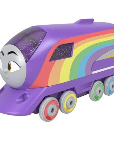 Fisher-Price Thomas and Friends Rainbow Kana Push-Along Toy Train for Kids Ages 3 and Up
