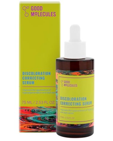 Good Molecules Discoloration Correcting Serum - Tranexamic Acid and Niacinamide Serum to Target Dark Spots and Hyperpigmentation - Skin Care for Face