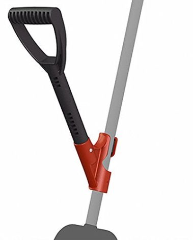 The HEFT Plus Secondary Back Saver Handle for Snow Shovels and Garden Tools as seen on Dragon's Den (Canada Shark Tank) (1 ct, Standard)